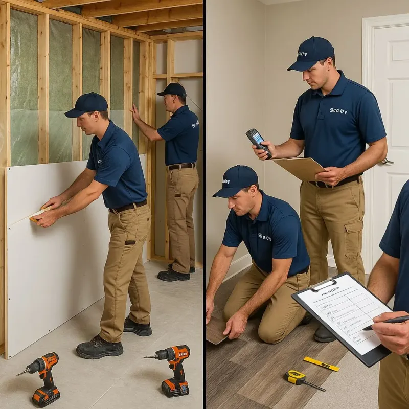 Repairs and Reconstruction process in Orwigsburg, PA